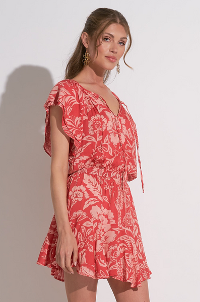 Selena Dress -- Red
