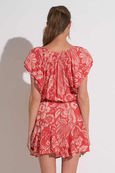 Selena Dress -- Red