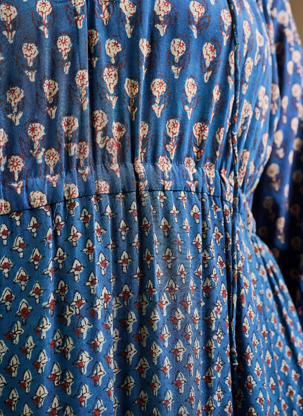 Adriana Dress -- Midnight Floral