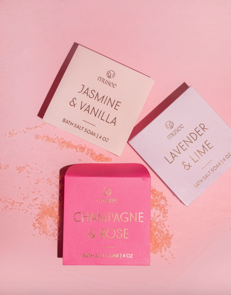 Jasmine & Vanilla Mini Bath Salt Soak