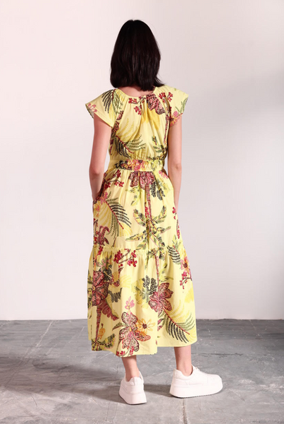 Aria Dress -- Speckled Garden