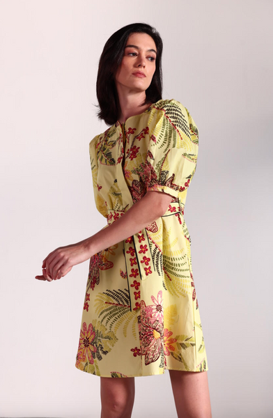 Skyla Dress -- Speckled Garden