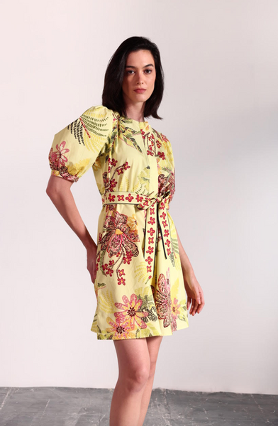Skyla Dress -- Speckled Garden
