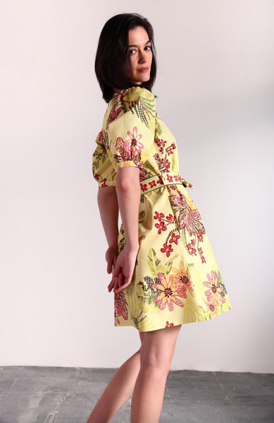 Skyla Dress -- Speckled Garden