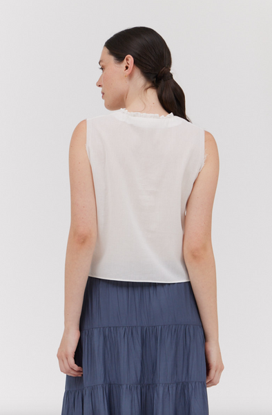 Hazel Top -- Off White