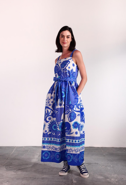 Andi Dress -- Porcelain