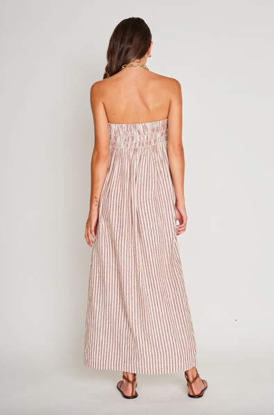 Rosalyn Dress -- Sedona Stripe