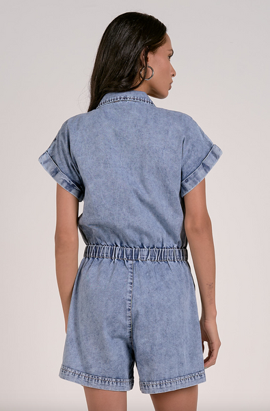 Keilitza Romper -- Denim