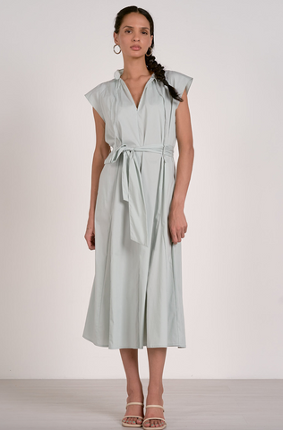 Riawna Dress -- Aqua