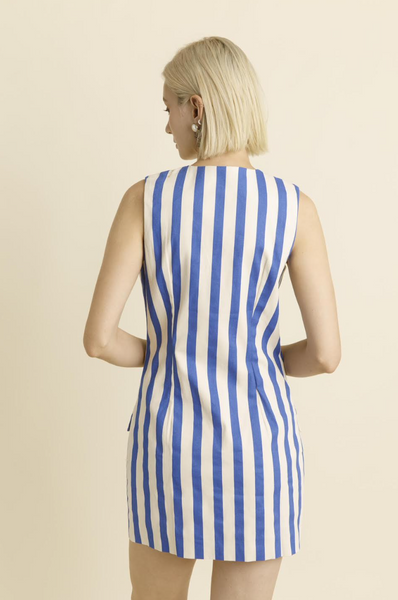 Mary Dress -- Blue
