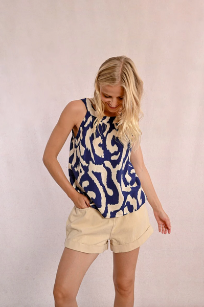 Shelby Tank -- Navy