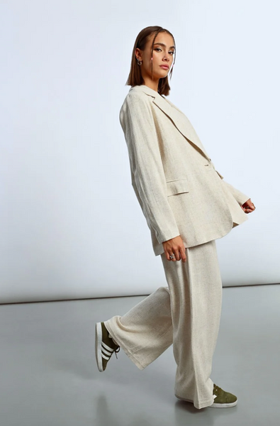 Kendra Blazer -- Light Beige