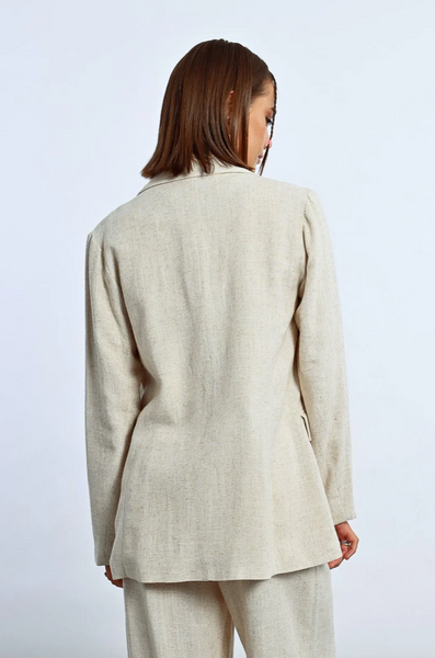 Kendra Blazer -- Light Beige