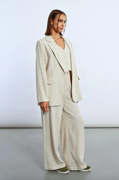 Kendra Blazer -- Light Beige