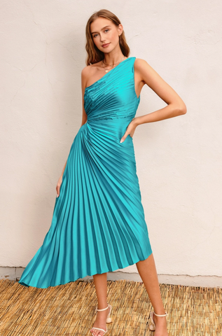 Olympia Dress -- Atlantic Jewel