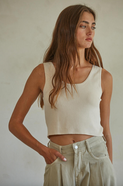 Mardi Top -- Cream