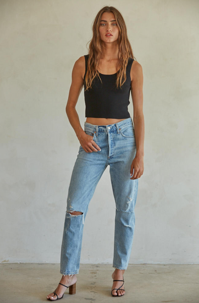 Mardi Top -- Black