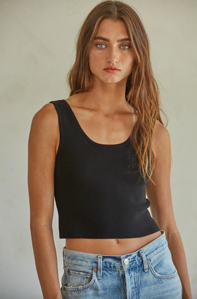 Mardi Top -- Black
