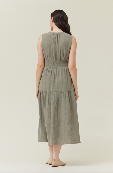 Meghann Dress -- Dry Sage