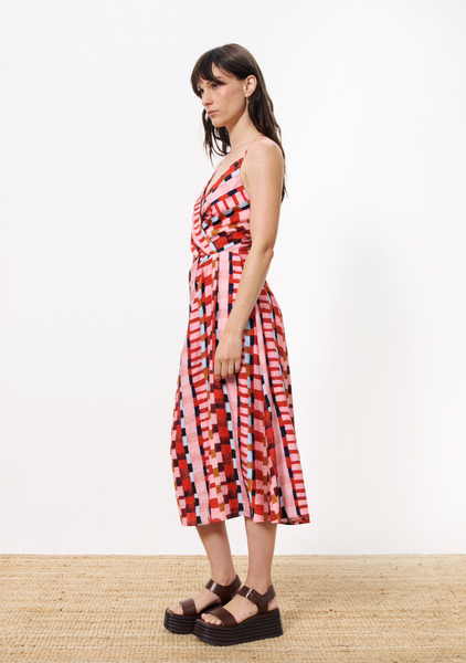 Align Dress -- Red