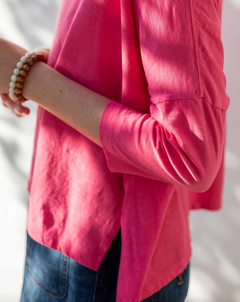Catalina Tee -- Raspberry