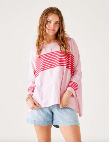 Catalina Tee -- Rose/Tulip