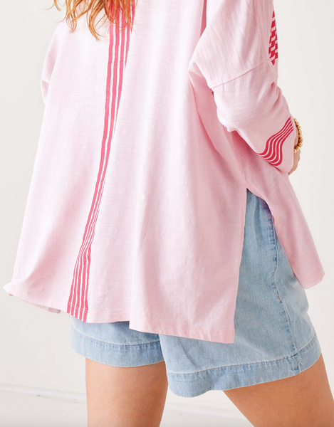 Catalina Tee -- Rose/Tulip