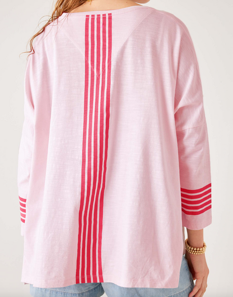 Catalina Tee -- Rose/Tulip