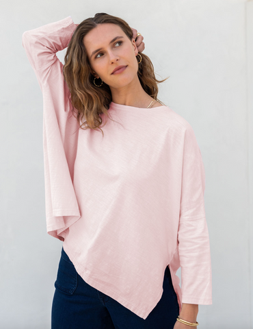 Catalina Tee -- Rose Quartz