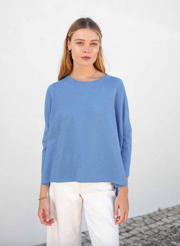 Catalina Tee -- Azure
