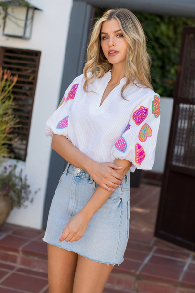 Vicky Top -- White