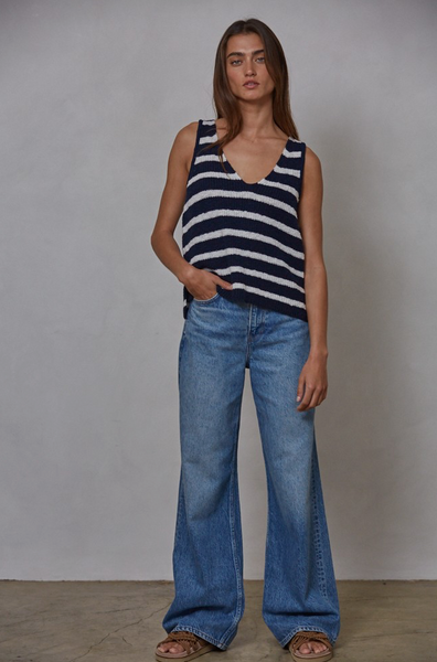 Miley Top -- Navy