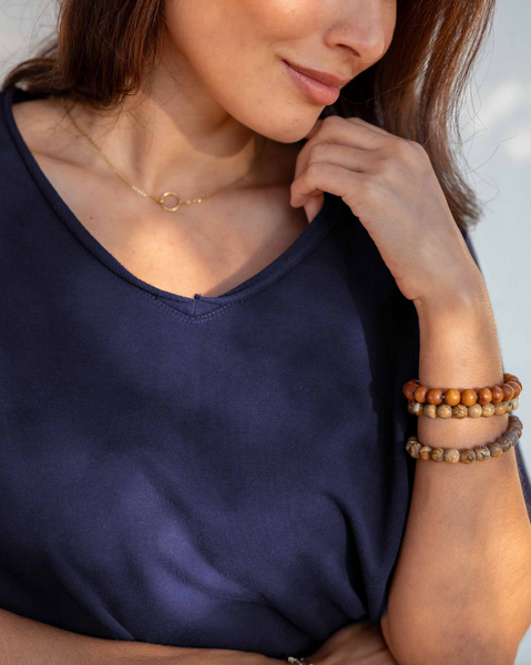 Frenchie Top -- Navy