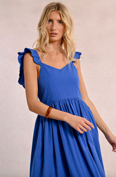 Tiffany Dress -- Cobalt
