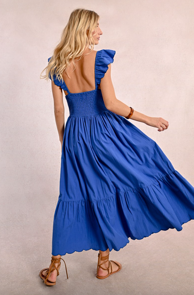 Tiffany Dress -- Cobalt