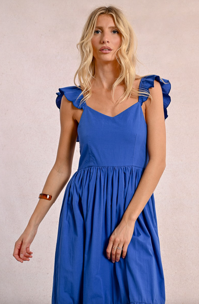 Tiffany Dress -- Cobalt