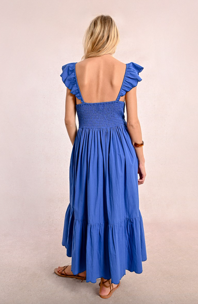 Tiffany Dress -- Cobalt