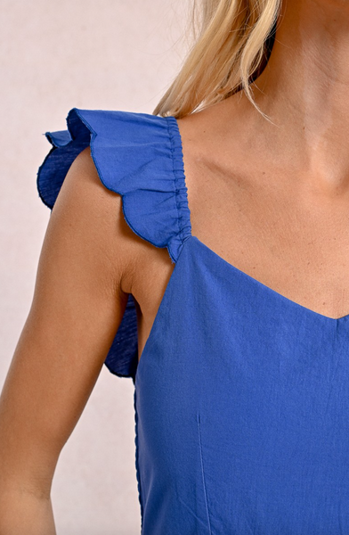 Tiffany Dress -- Cobalt
