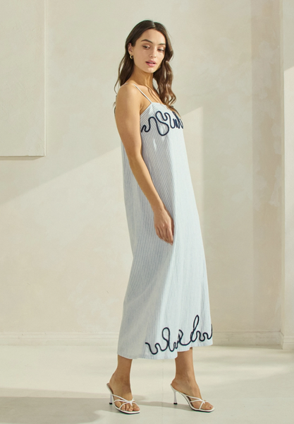 Adore You Dress -- Ivory Sky