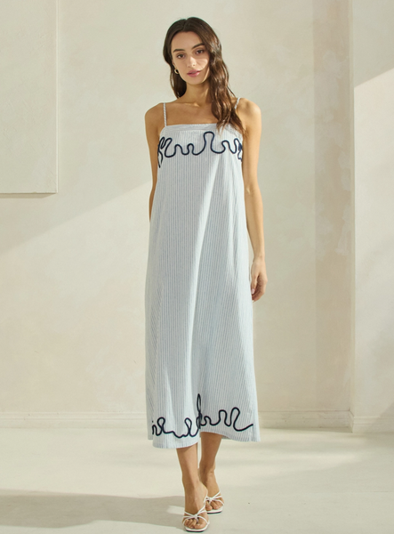 Adore You Dress -- Ivory Sky