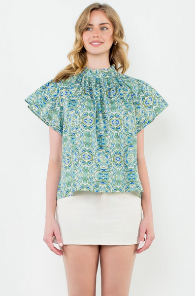 Sandra Top -- Light Blue