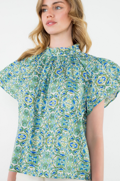 Sandra Top -- Light Blue