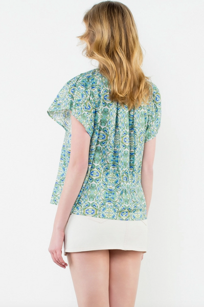 Sandra Top -- Light Blue