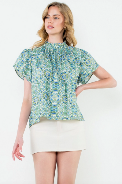 Sandra Top -- Light Blue