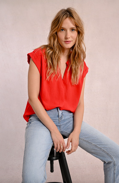 Poppy Top -- Red