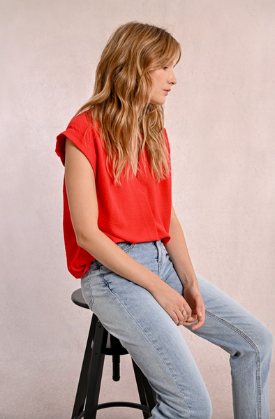 Poppy Top -- Red