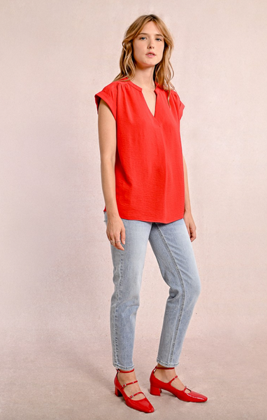 Poppy Top -- Red