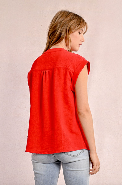 Poppy Top -- Red