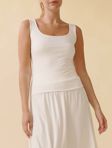 Rhiannon Tank -- Ivory