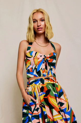 Tropical Kaleidoscope Top